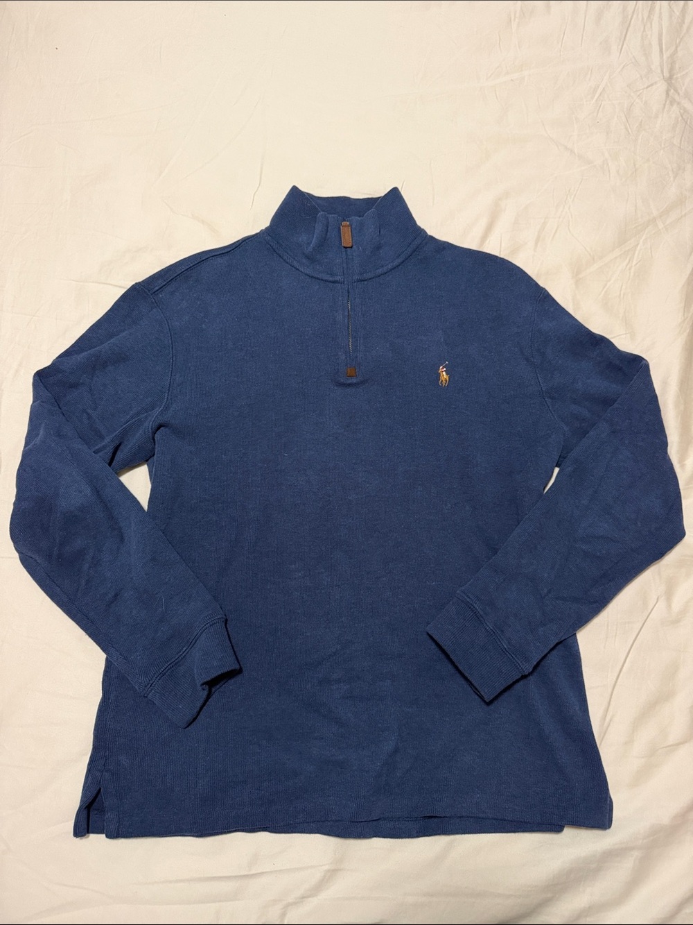 Polo Ralph Lauren Navy Quarter-Zip Pullover